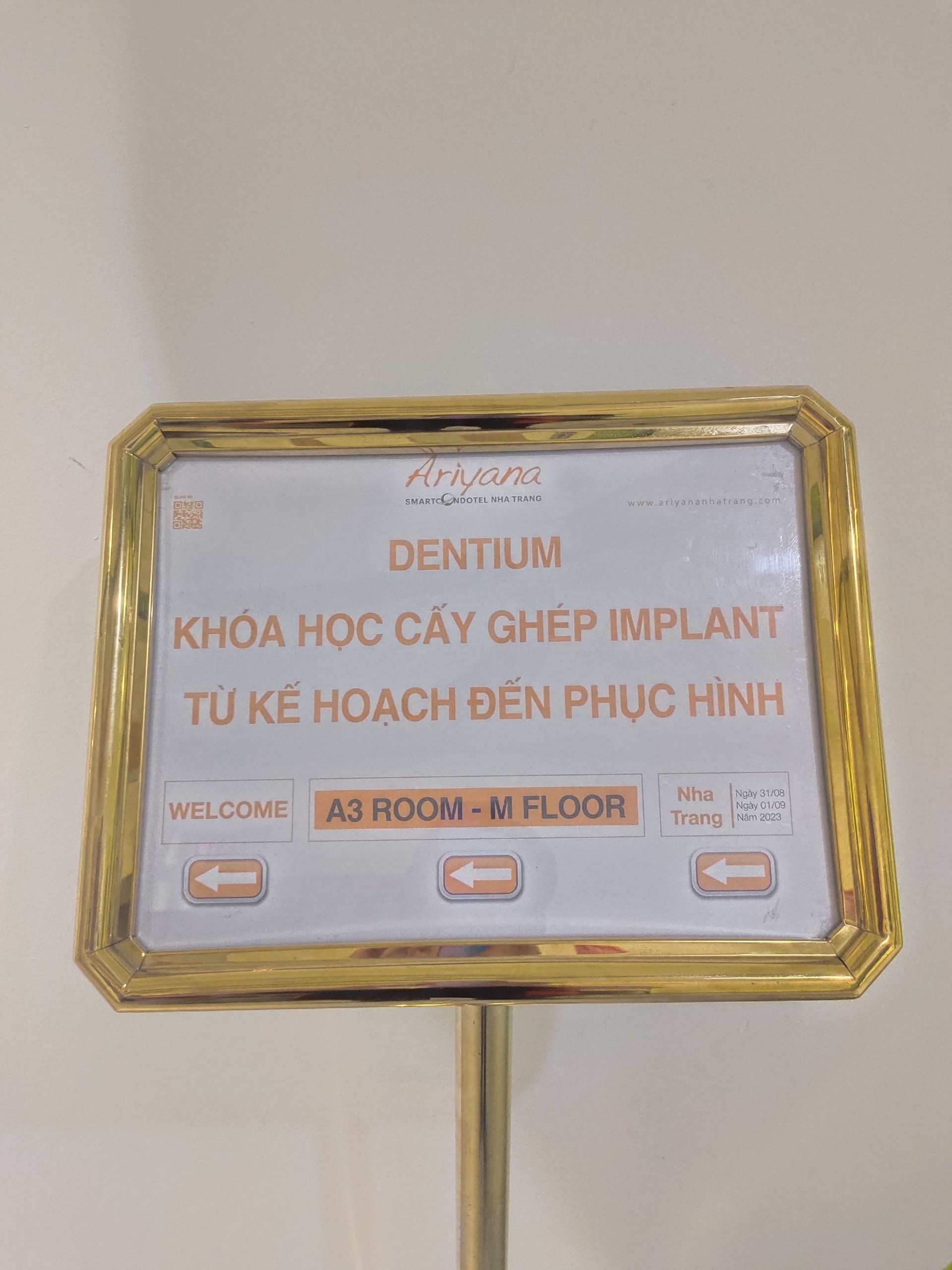 Sự kiện Khóa học cấy ghép Implant của công ty Dentium