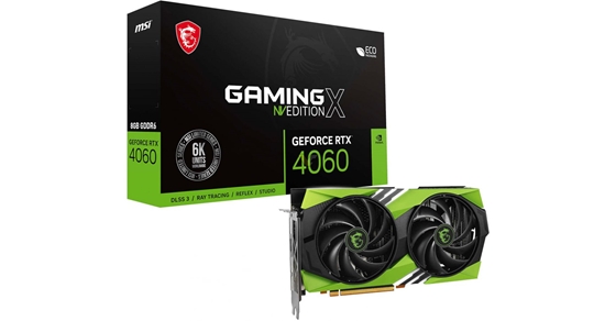 MSI ra mắt dòng card đồ họa giới hạn RTX 4060 Gaming X NV Edition ...