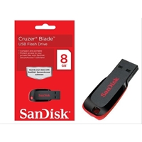 USB Sandisk  8GB usb 2.0 Cruzer Blade