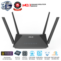 Thiết bị mạng ASUS RT-AX52 (AX1800, AIMESH) Dual Band WIFI 6