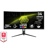 Màn hình Gaming Cong MSI MAG 342CQR E2 34 Inch Ultra WQHD VA 180Hz 342CQR E2 