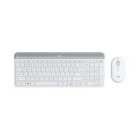 Bộ phím chuột không dây Logitech MK470 (Trắng)