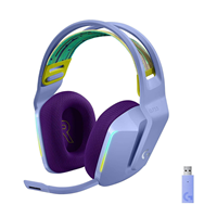 (HEADSET) LOGITECH G733 LIGHTSPEED WIRELESS RGB GAMING – TÍM (LILAC)