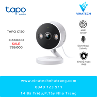 Camera IP WiFi trong nhà / ngoài trời TP-Link Tapo C120...
