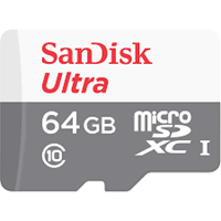 Thẻ nhớ SanDisk Ultra microSDXC, SQUNR 64GB, C10,...