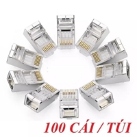 Đầu bấm mạng RJ45 Cat6 cao cấp Ugreen 50248 (Hộp 100...