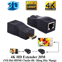 Bộ kéo dài HDMI Qua LAN 30M 1.1