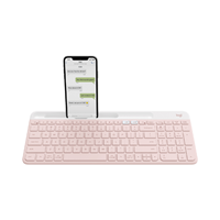 LOGITECH K580 SLIM MULTI DEVICE WIRELESS/HỒNG