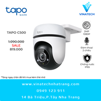 Camera IP Wifi TP-Link Tapo C500 quay quét ngoài trời