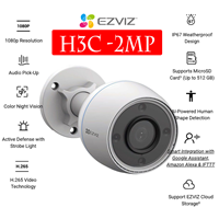 Camera IP WiFi ngoài trời EZVIZ H3C 2MP