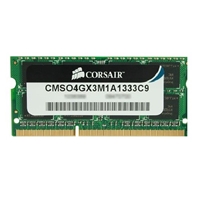 Ram Notebook Corsair DDR3 4GB bus 1333 C9 Value