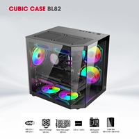 Case bể cá Coolerplus Cubic BL82 (m-ATX, không kèm...
