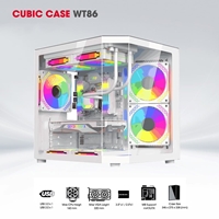 Case bể cá Coolerplus Cubic WT86 ((m-ATX, không kèm...