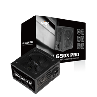 BỘ NGUỒN MÁY TÍNH AIGO MODEL CK650X PRO 650W APFC, 85+...