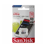Thẻ nhớ Micro SDHC Sandisk 16GB (class 10) Ultra
