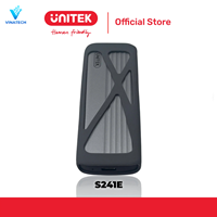 Box SSD M.2 NVMe/SATA Unitek S241E | Vỏ Nhôm, Chuẩn Kép