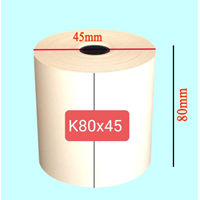 Giấy in nhiệt K80x45 bọc bạc