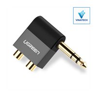 Đầu Chuyển Stereo 6.35mm Sang 2 Bông Sen (RCA L/R) Cao...