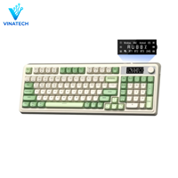 AULA S99 PRO GIẢ CƠ 3 MODE (Xanh lá+Be)