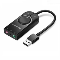 USB Sound Card – USB 2.0 ra Loa Cao Cấp Ugreen 40964