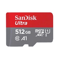 Thẻ nhớ SanDisk Ultra microSDXC, SQUAC 512GB, A1, C10,...