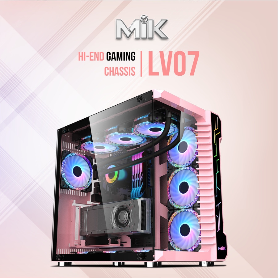 Vỏ case MIK LV07 Pink - Vinatech Nha Trang